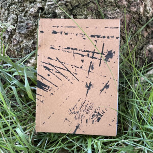Carnet couverture motif encre de Chine