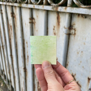 Mini carnet couverture aquarelle